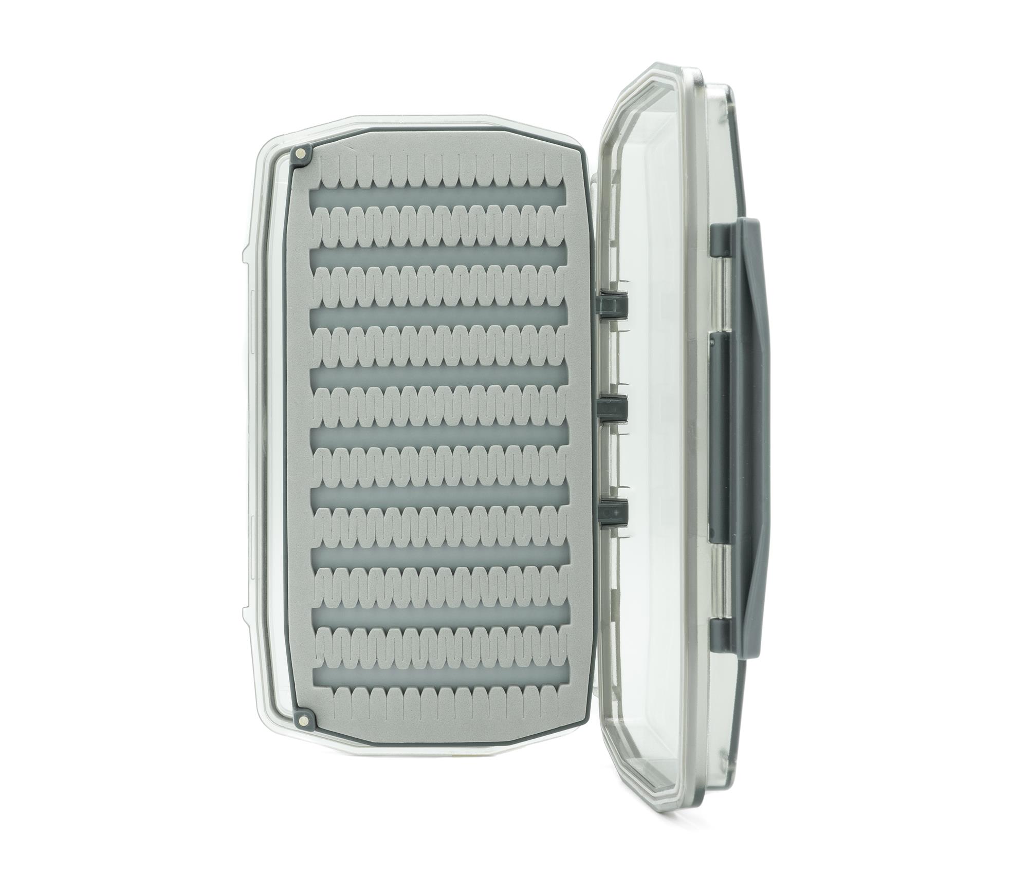 Umpqua UPG Foam Waterproof Essential Fly Box Gray Open 2