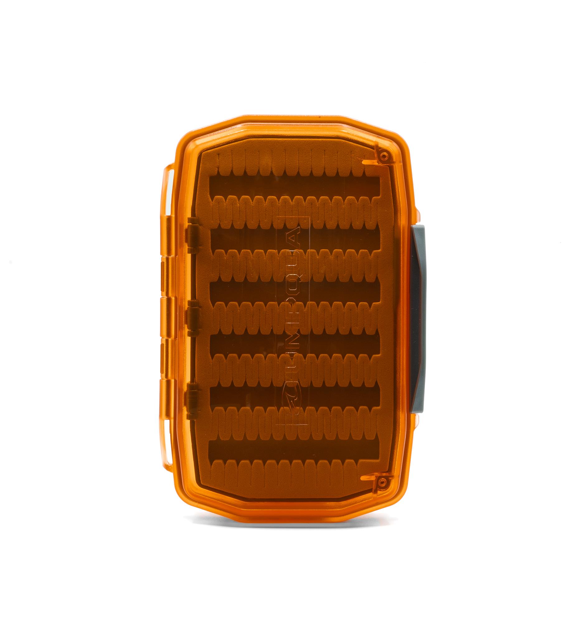 Umpqua UPG Foam Waterproof Essential Medium Fly Box Hot Orange Closed