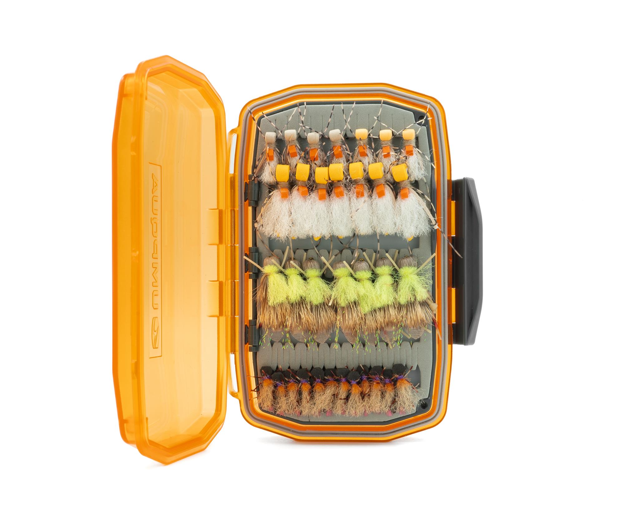 Umpqua UPG Foam Waterproof Essential Medium Fly Box Hot Orange