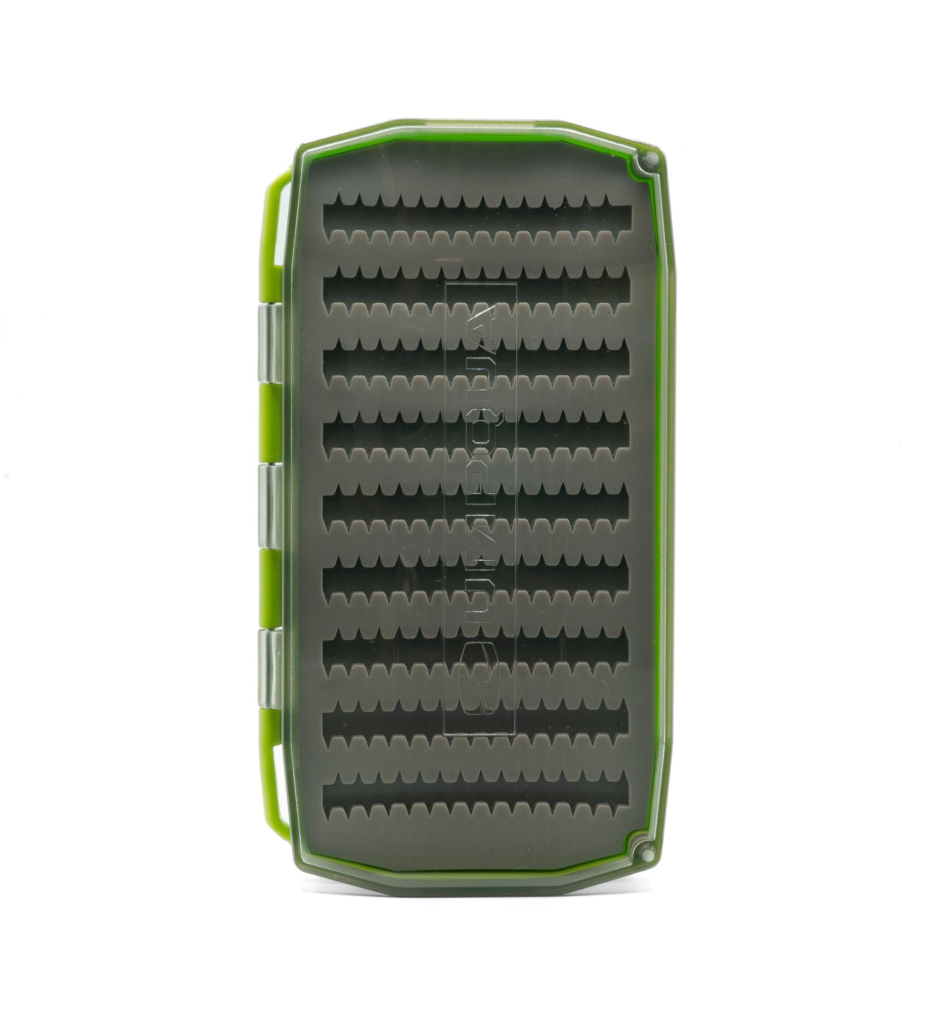 Umpqua UPG Silicone Essential Fly Box Hot Green Closed