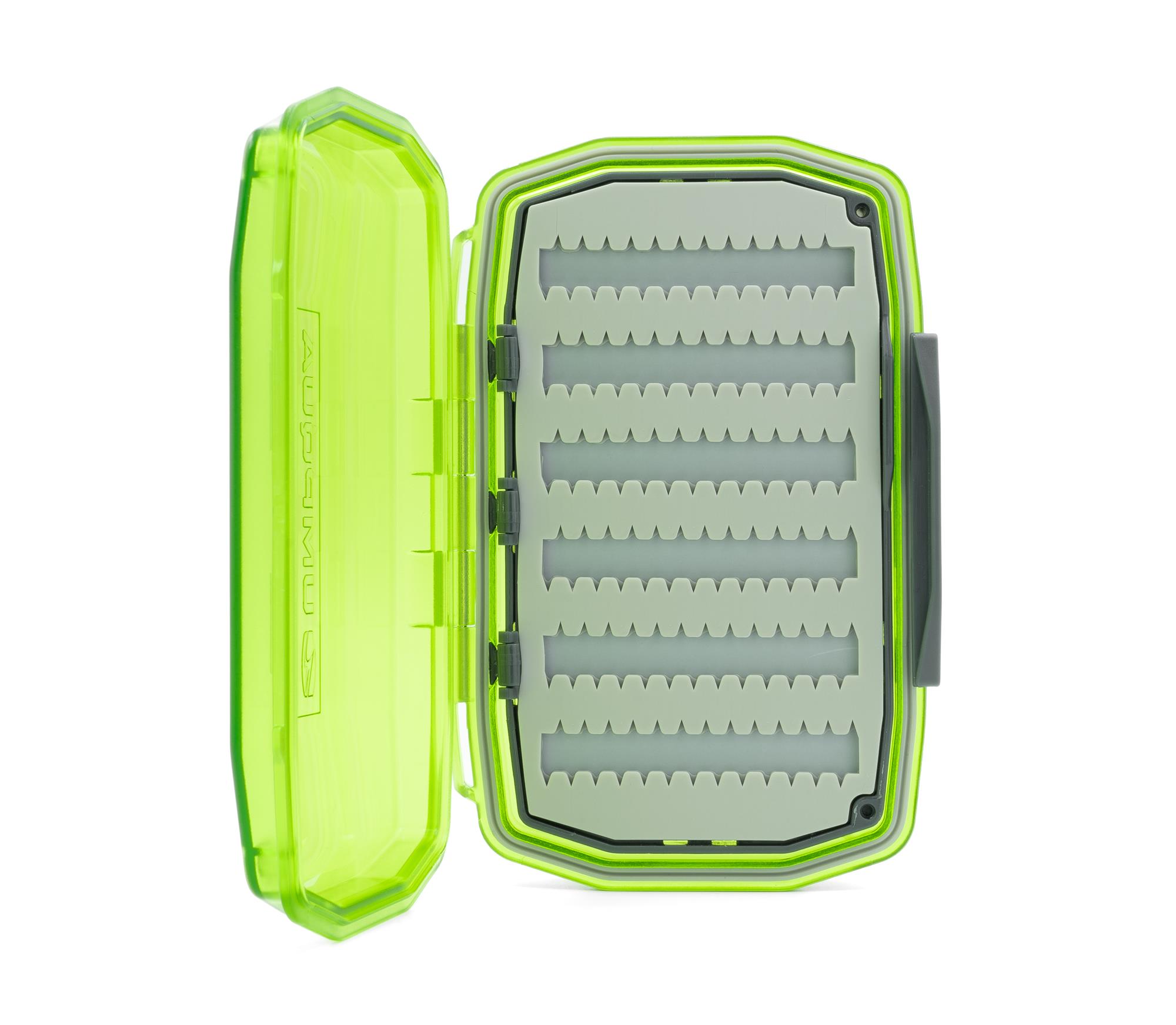 Umpqua UPG Silicone Waterproof Essential Medium Fly Box Hot Green