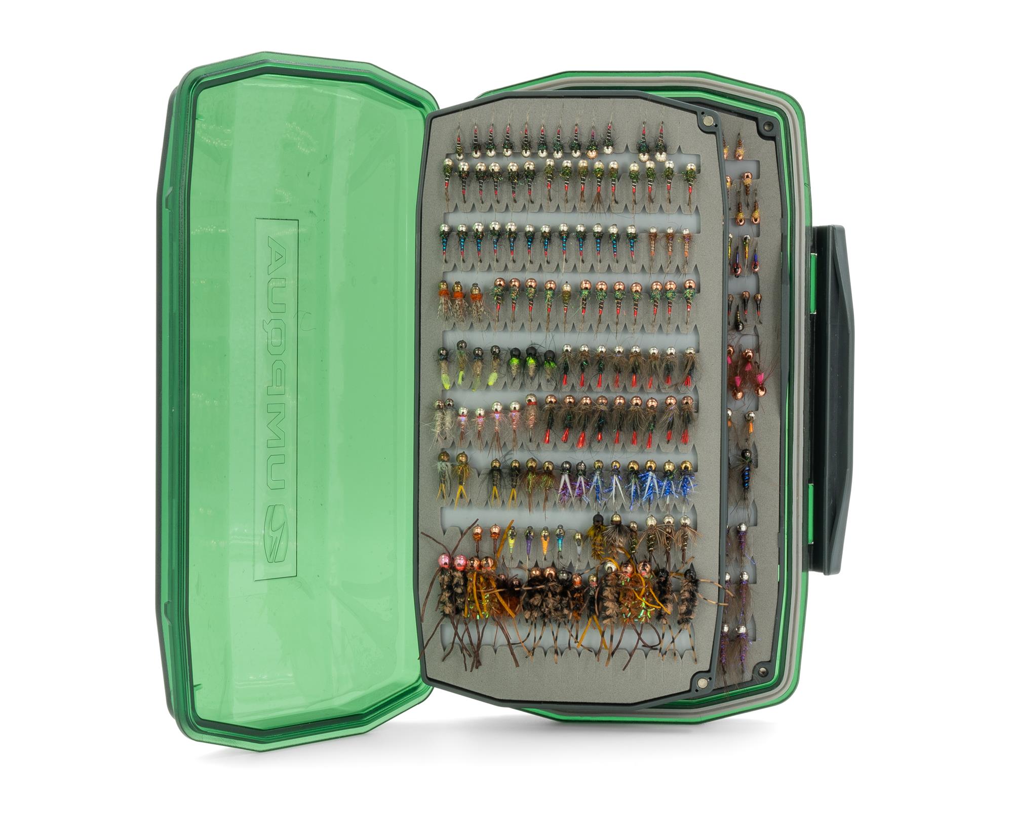 Umpqua Foam Waterproof Ultimate Nymph Fly Box is capable of handling larger sized trout nymphs