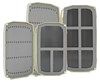 Large and mini models of Umpqua's  UPG Tailwater Fly Box side by side
