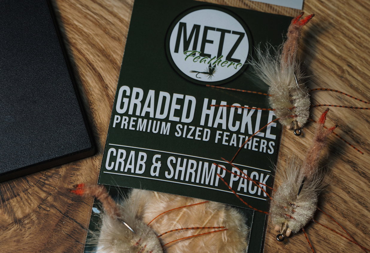 Order Umpqua Metz Hackle Crab Shrimp Pack online at The Fly Fishers.