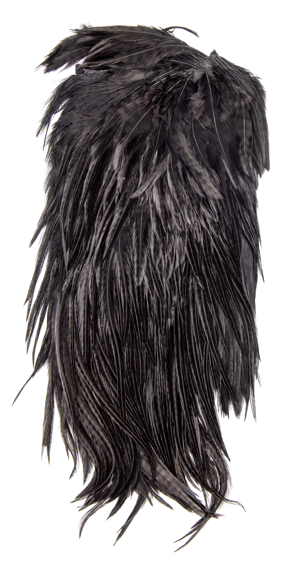 Umpqua Metz Magnum Saddle black fly tying hackle long webby feathers for streamers