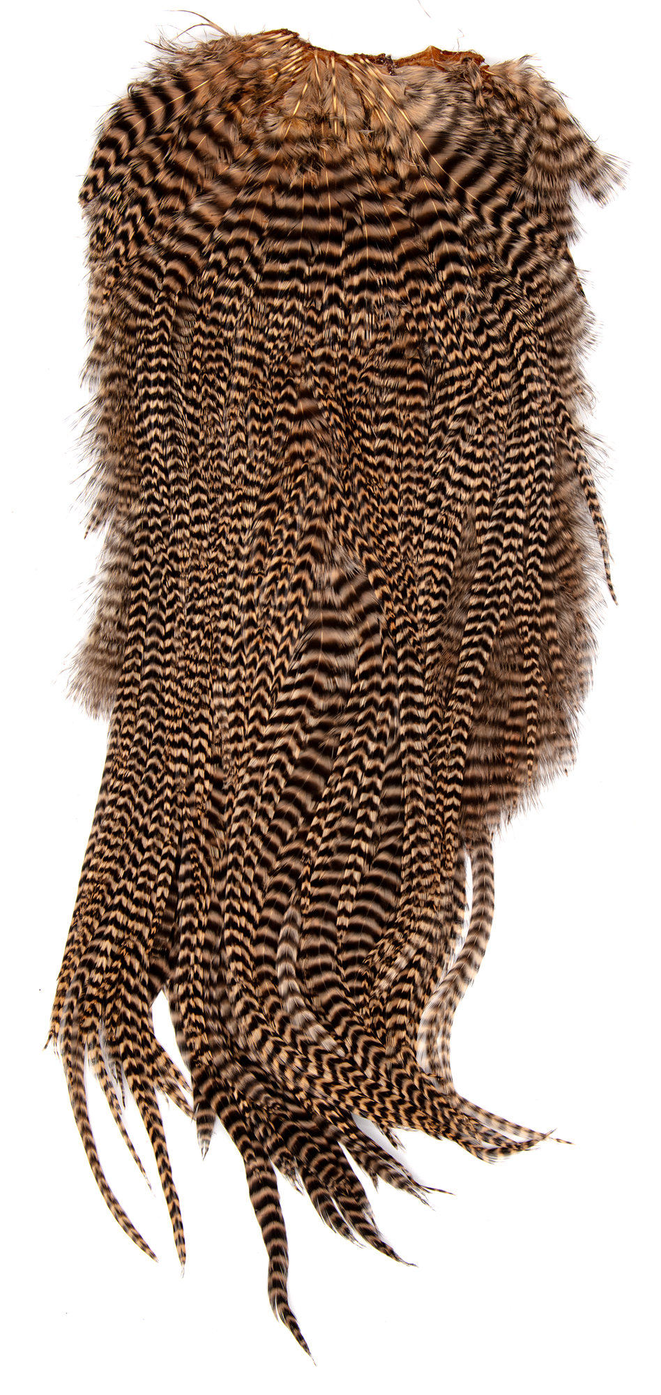 Umpqua Metz Magnum Saddle tan grizzly fly tying hackle long webby feathers