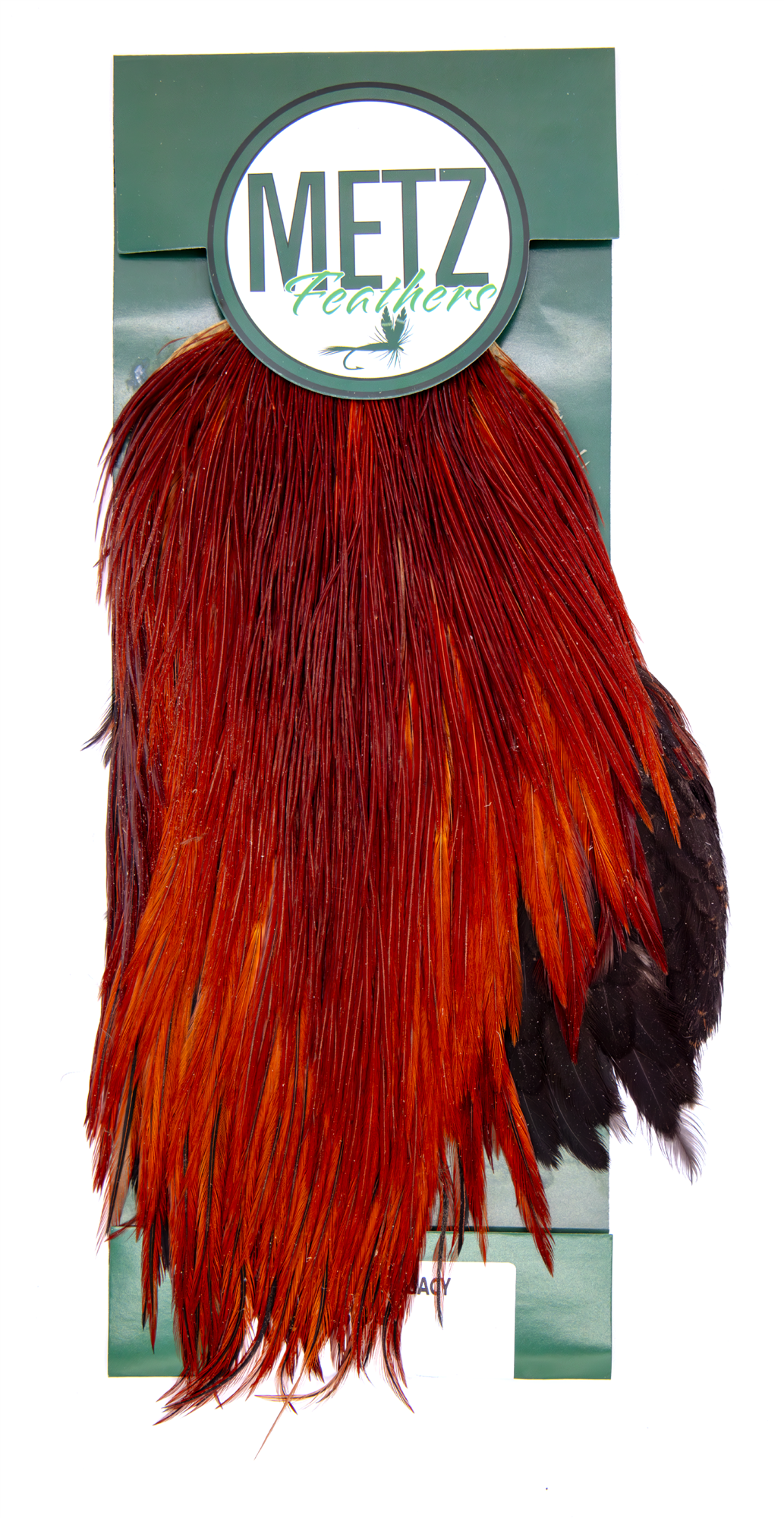 Metz Legacy Grade brown neck hackle premium fly tying rooster hackle