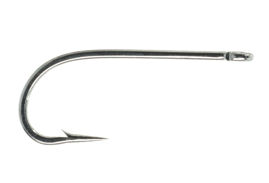 TMC-X 811 Flats Hook for saltwater fly tying side profile