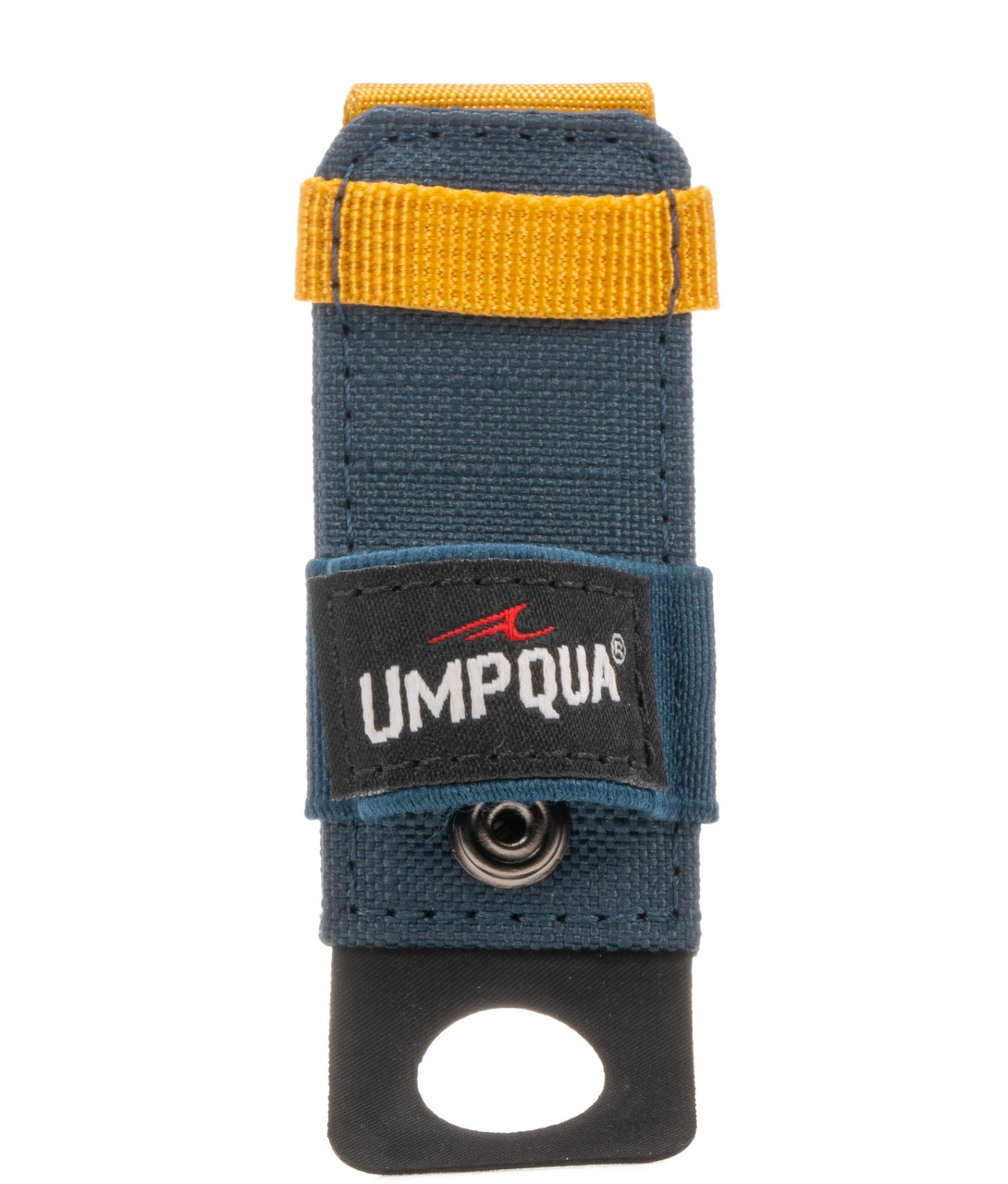 Cobalt colored model of the Umpqua Northfork Gel Floatant Holder
