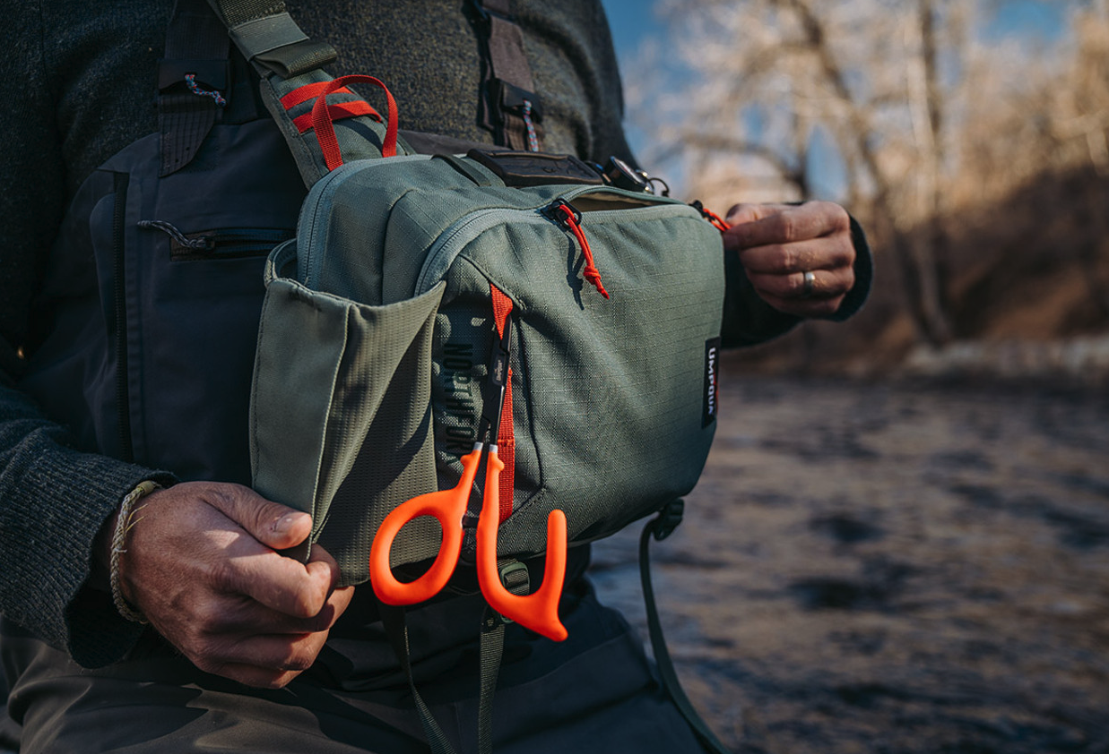 Ergonomic Umpqua NorthFork Sling Pack for Fly Fishing and Outdoor Adventures