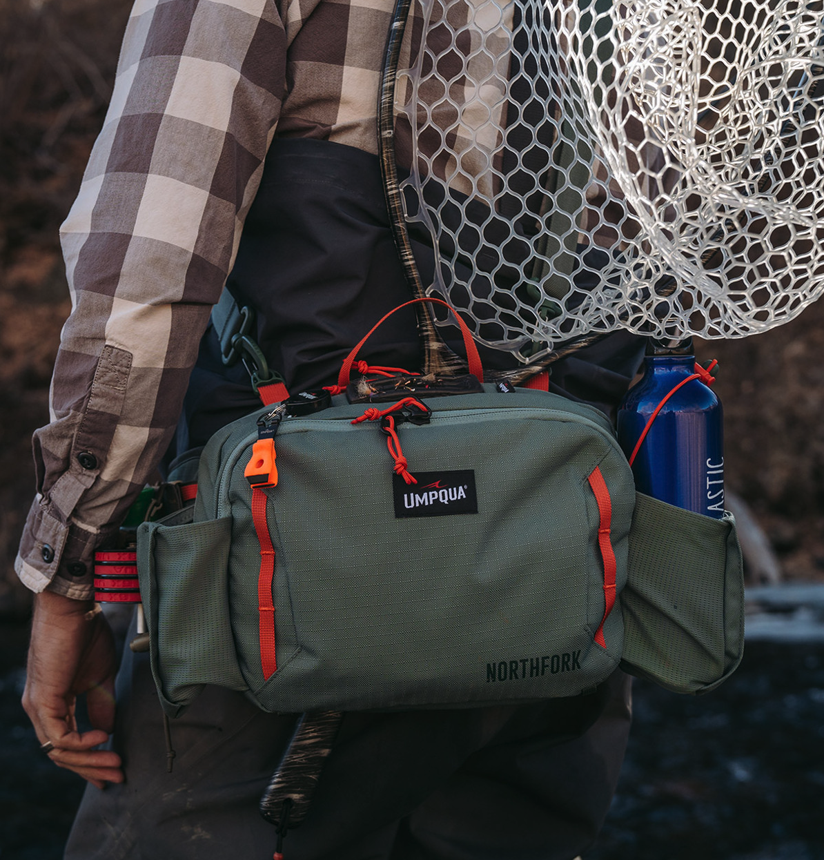 Umpqua NorthFork Waist Pack with Comfortable Design for Fly Fishing Essentials