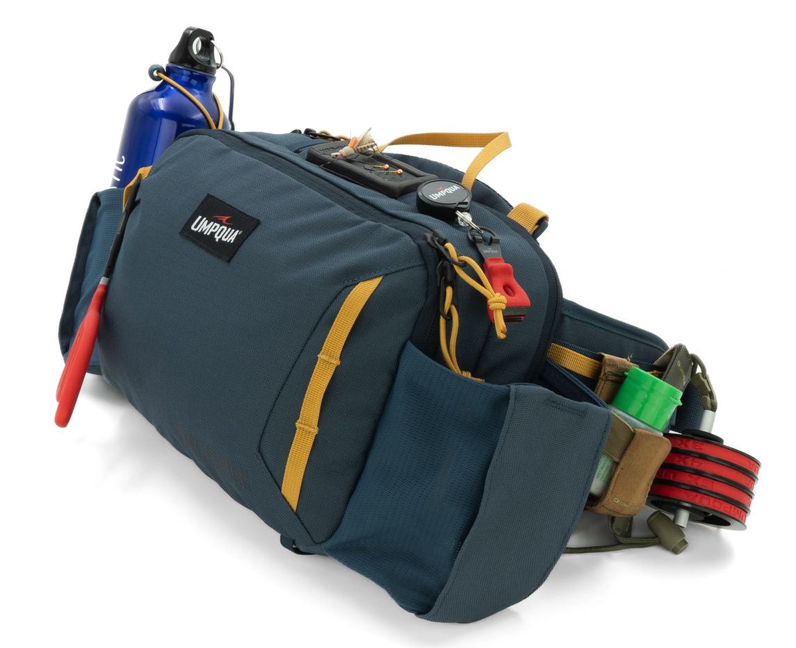 Lightweight Umpqua NorthFork Waist Pack with Multiple Pockets for Gear Organization