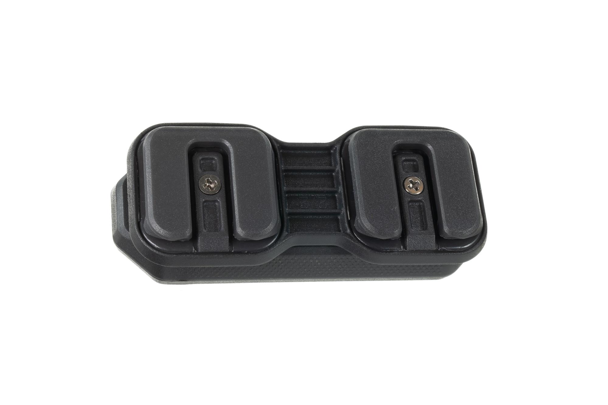 Close-up of Umpqua magnetic fly dock double showing durable build