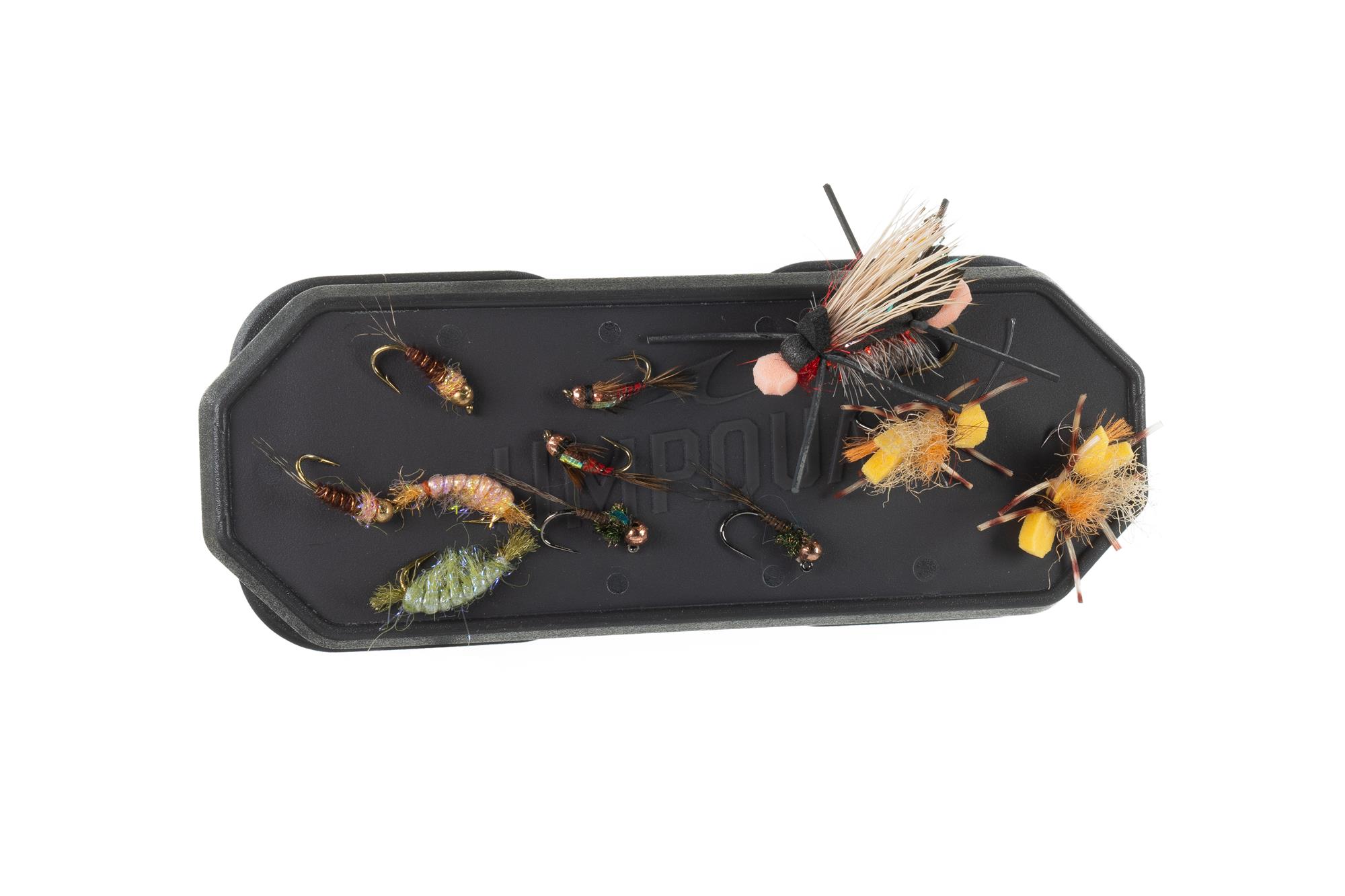 Umpqua LINK HatchPad double with flies attached magnetic fly dock