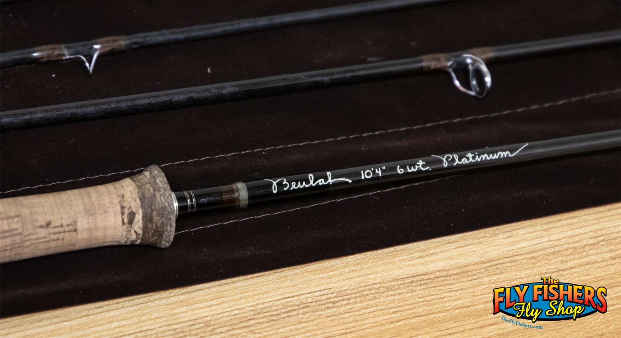 Handle detail of Used Beulah Platinum 10'4" 6wt 4 Piece Two-Handed Switch Fly Fishing Rod