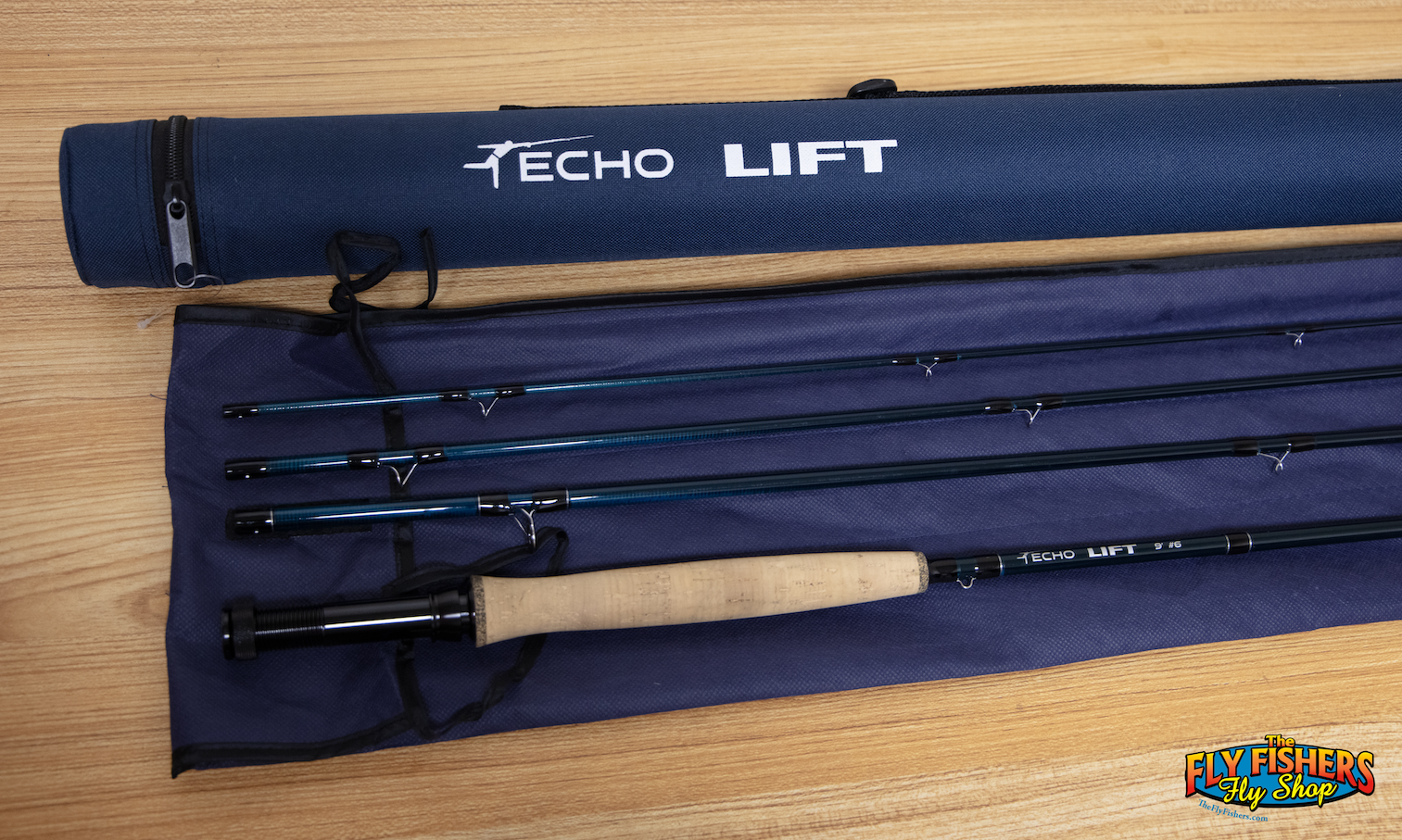 Used Echo Lift 690-4 6wt 9'0" 4 Piece Fly Rod