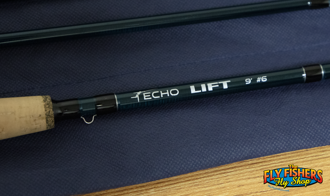 Handle detail of Used Echo Lift 690-4 6wt 9'0" 4 Piece Fly Rod