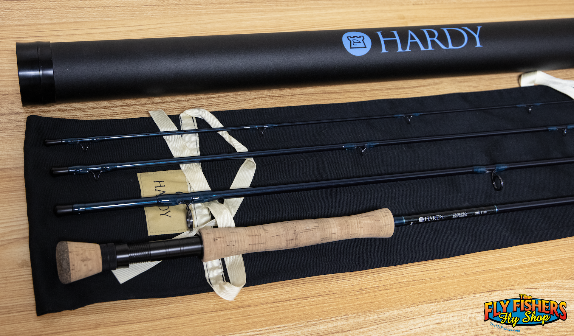Used Hardy Zane Pro Sintrix 440 SWS 10wt 9'0" 4 Piece Fly Fishing Rod