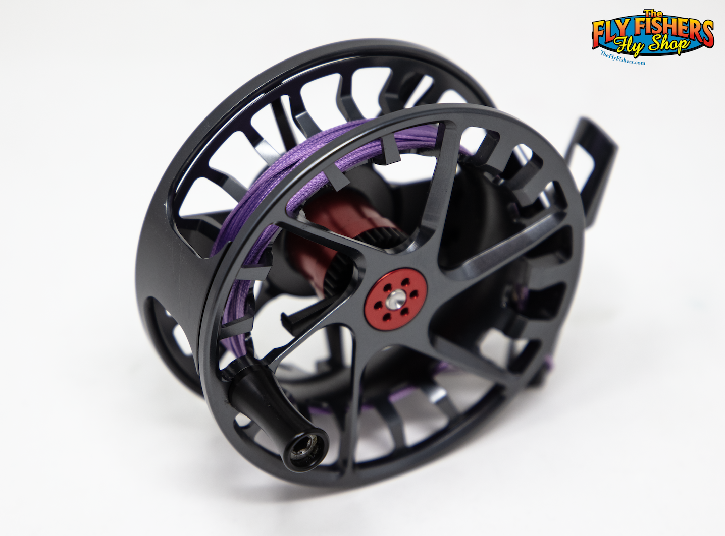 Back of Used Lamson Speedster S -3+ Smoke Fly Reel