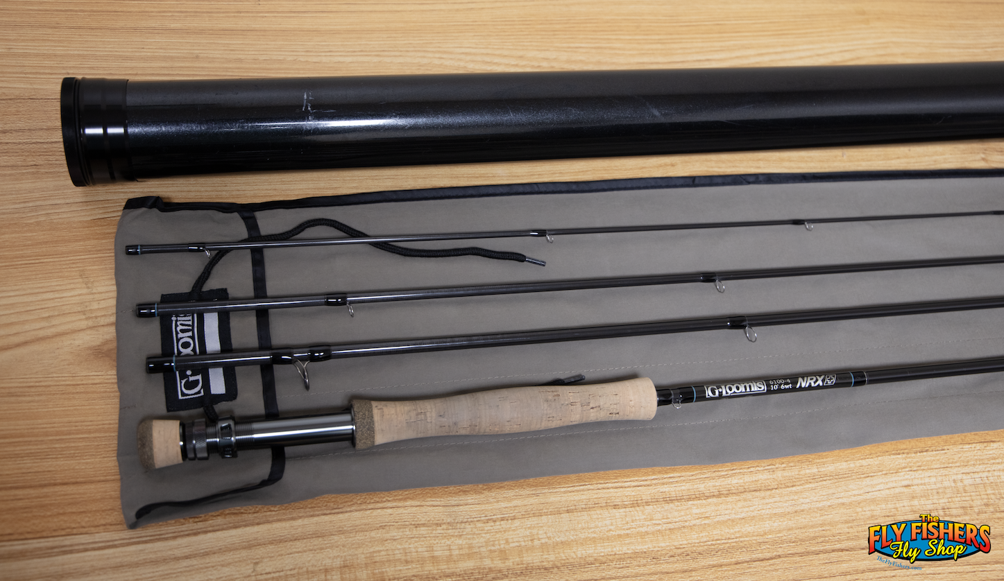 Angle of Used G. Loomis NRX+ 6100-4 Fly Rod