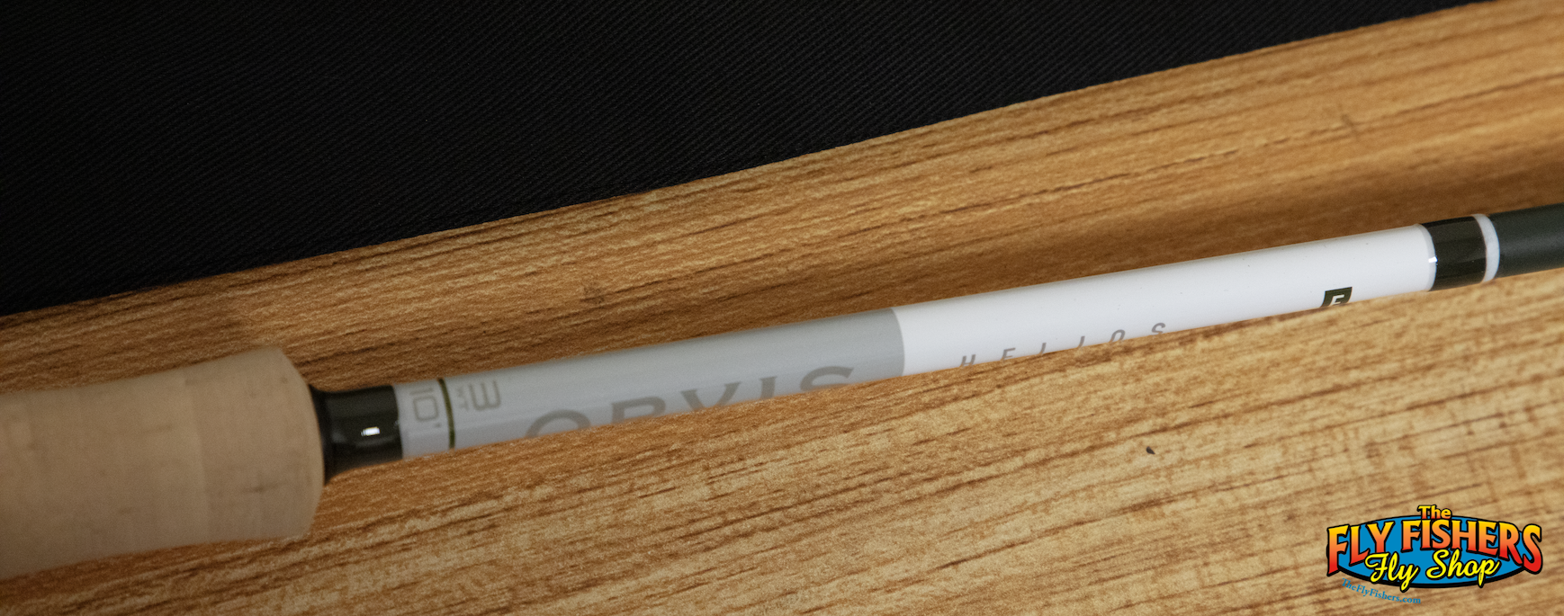 Label detail of Used Orvis Helios 4 F 3wt 10'0" 4pc Fly Rod