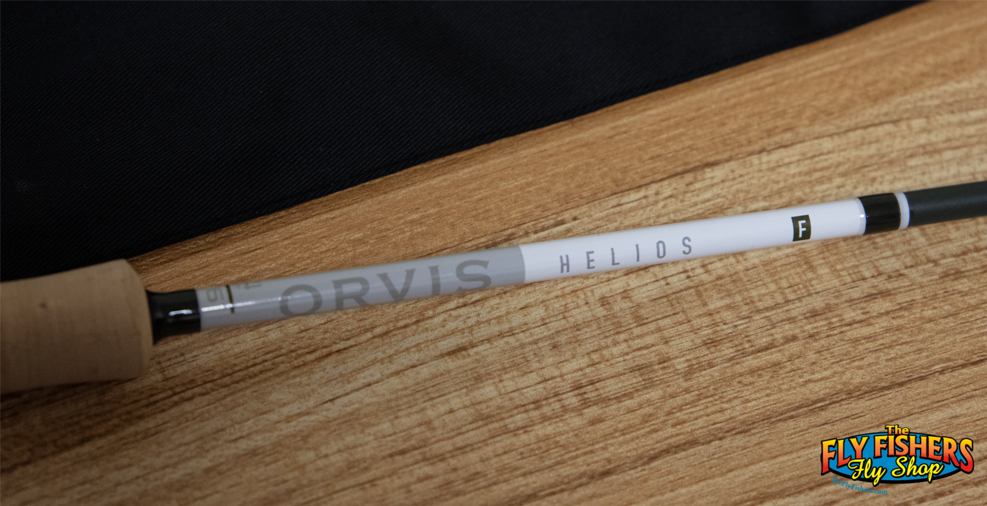 Handle detail of Used Orvis Helios 4 F 4wt 8'6" 4 Piece Fly Fishing Rod