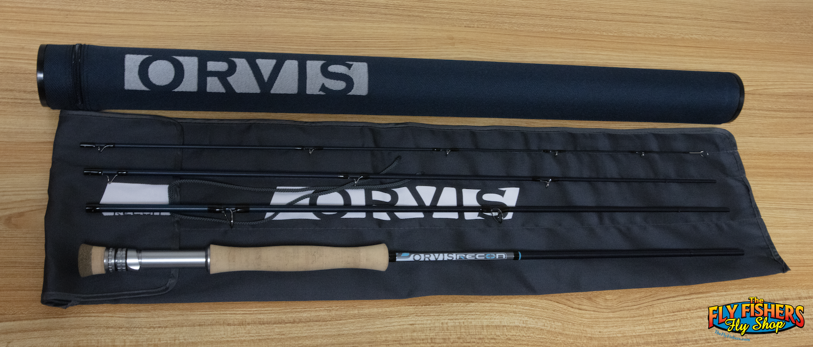 Full view of Used/New Orvis Recon 2 Saltwater 906/4 6wt 9'0" 4 Piece Fly Fishing Rod