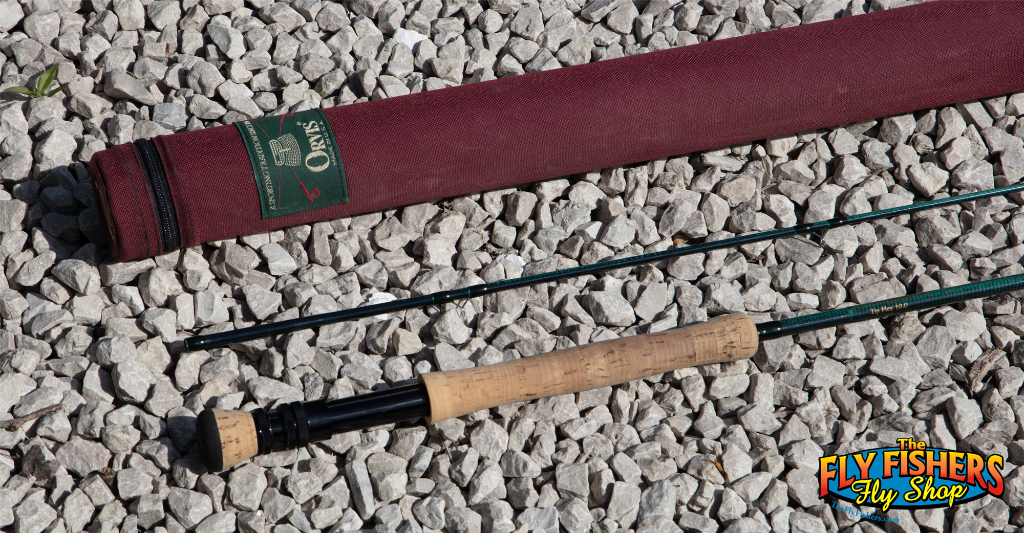 Used Orvis Trident TLS Tip Flex 10.0 8wt 9'0" 2 Piece Fly Fishing Rod with rod tube