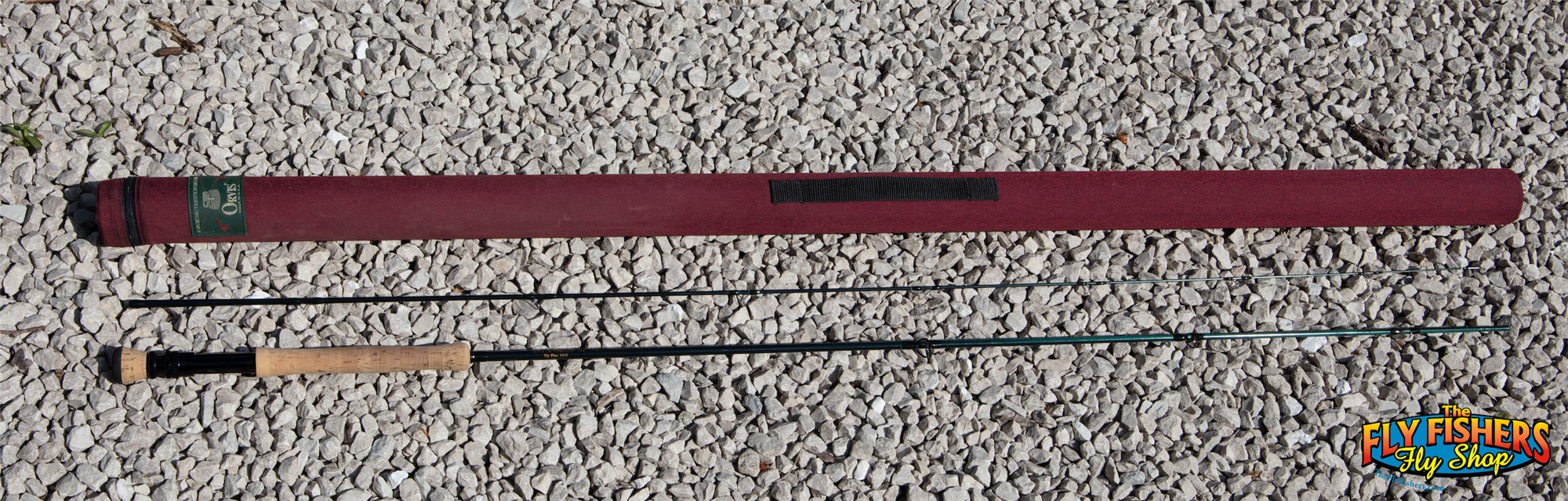 Full view of Used Orvis Trident TLS Tip Flex 10.0 8wt 9'0" 2 Piece Fly Fishing Rod