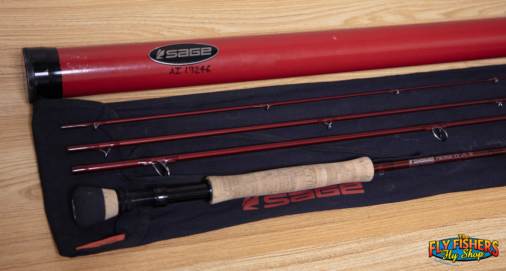 Used Sage METHOD 890-4 8wt 9'0" 4 Piece Fly Rod