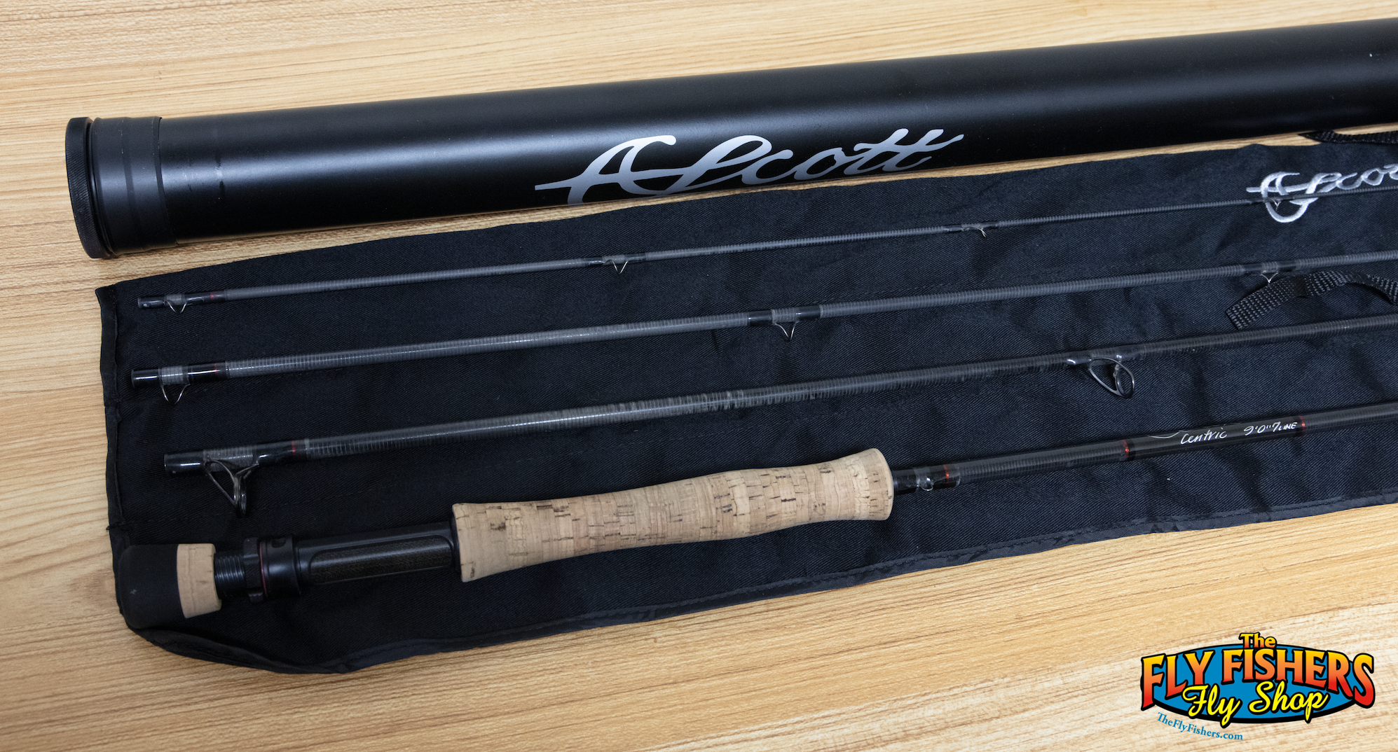 Used Scott Centric 907/4 7wt 9'0" 4 Piece Fly Rod