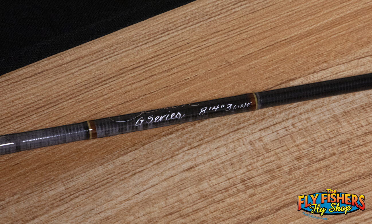 Handle section detail of Used Scott G Series 843/4 3wt 8'4" 4 Piece Fly Rod