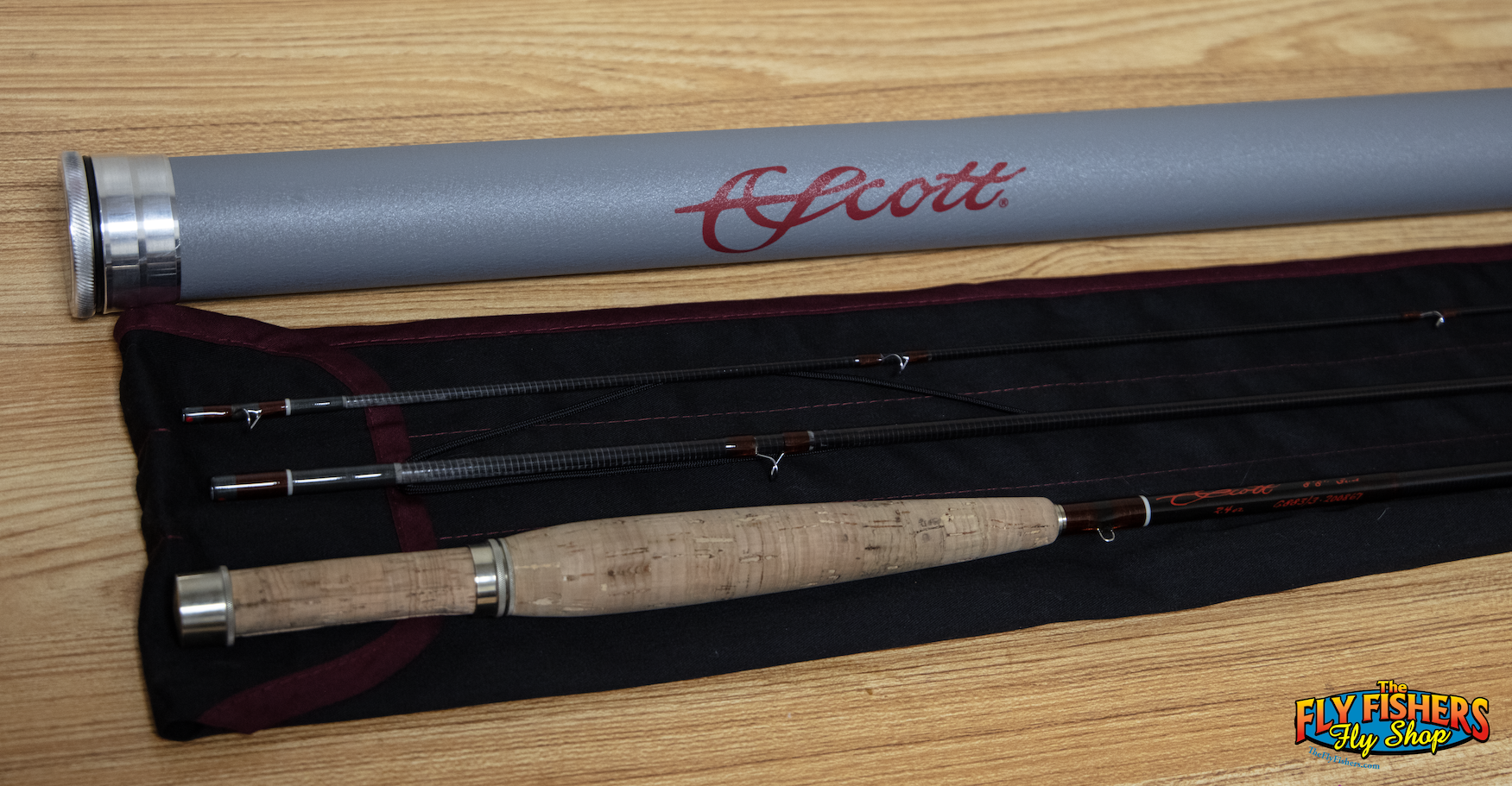 Used Scott G 883/3 3wt 8'8" 3 Piece Fly Rod