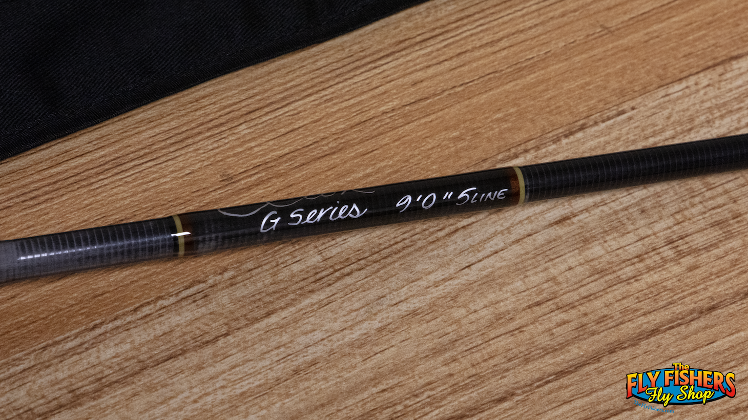 Handle label of Used Scott G Series 905/4 5wt 9'0" 4 Piece Fly Rod