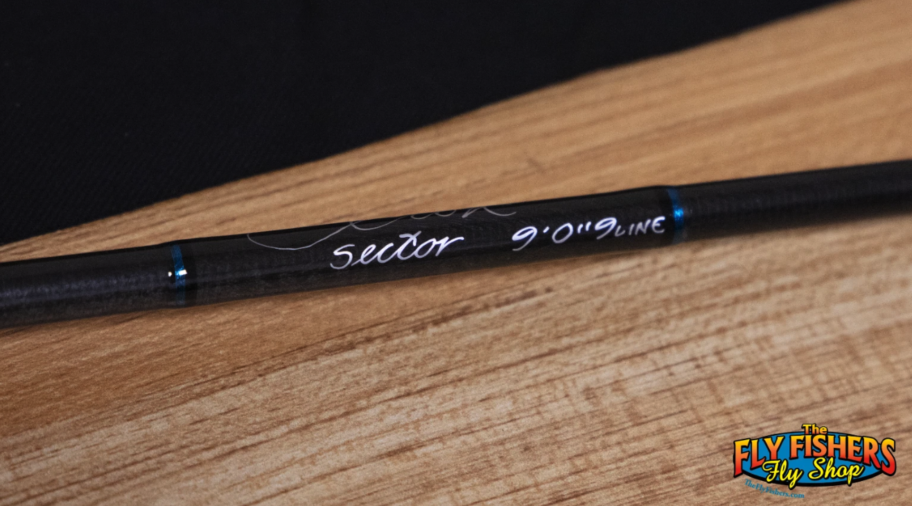 Handle detail of Used Scott Sector 909/4 9wt 9'0" 4 Piece Fly Fishing Rod