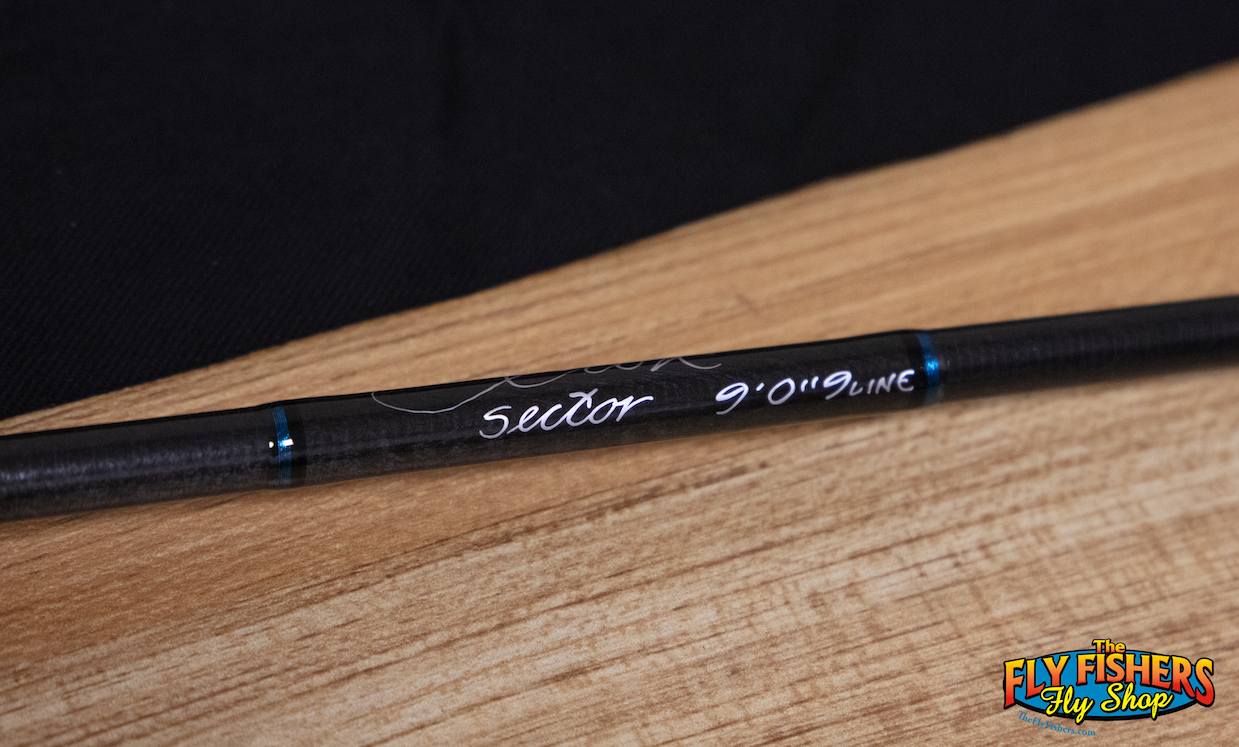 Handle detail of Used Scott Sector 909/4 9wt 9'0" 4 Piece Fly Fishing Rod