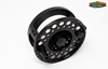 Used Tibor Gulfstream Polish Black Fly Reel spool side