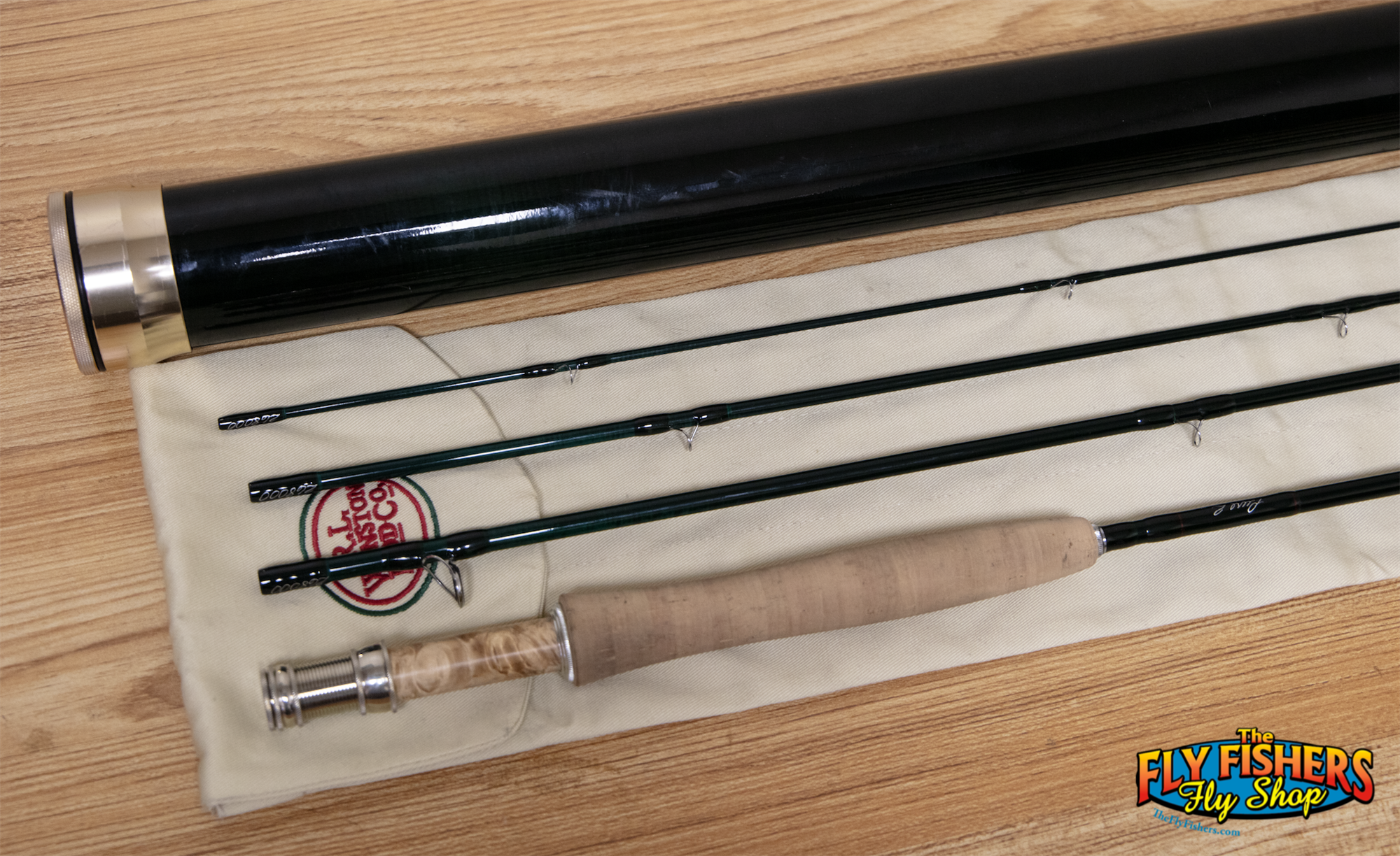 Used Winston Pure 2 4wt 8'3" 4 Piece Fly Rod with sock and tube