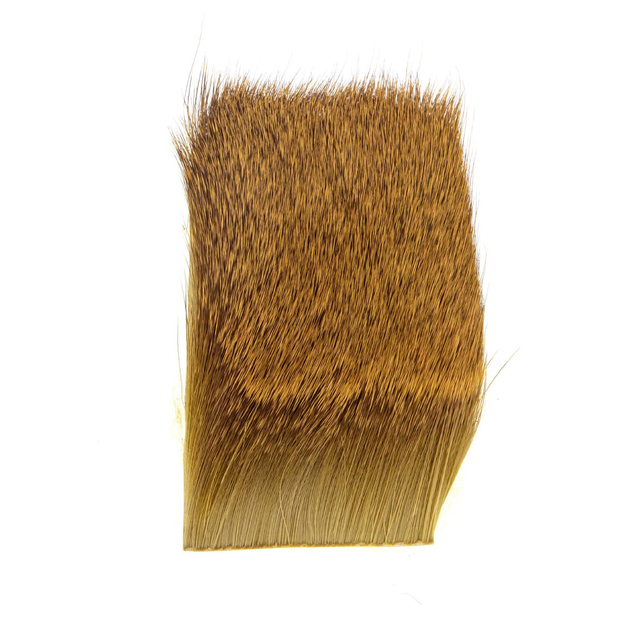 Golden olive Varner Big Bug Late Season Grade 1 deer hair for bass bugs and predator flies
