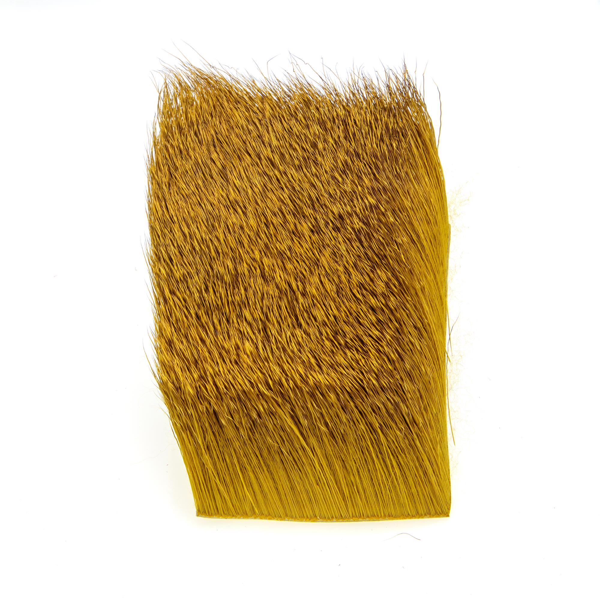 Yellow Varner Big Bug Late Season Grade 1 deer hair for bright bass bugs and attractor flies