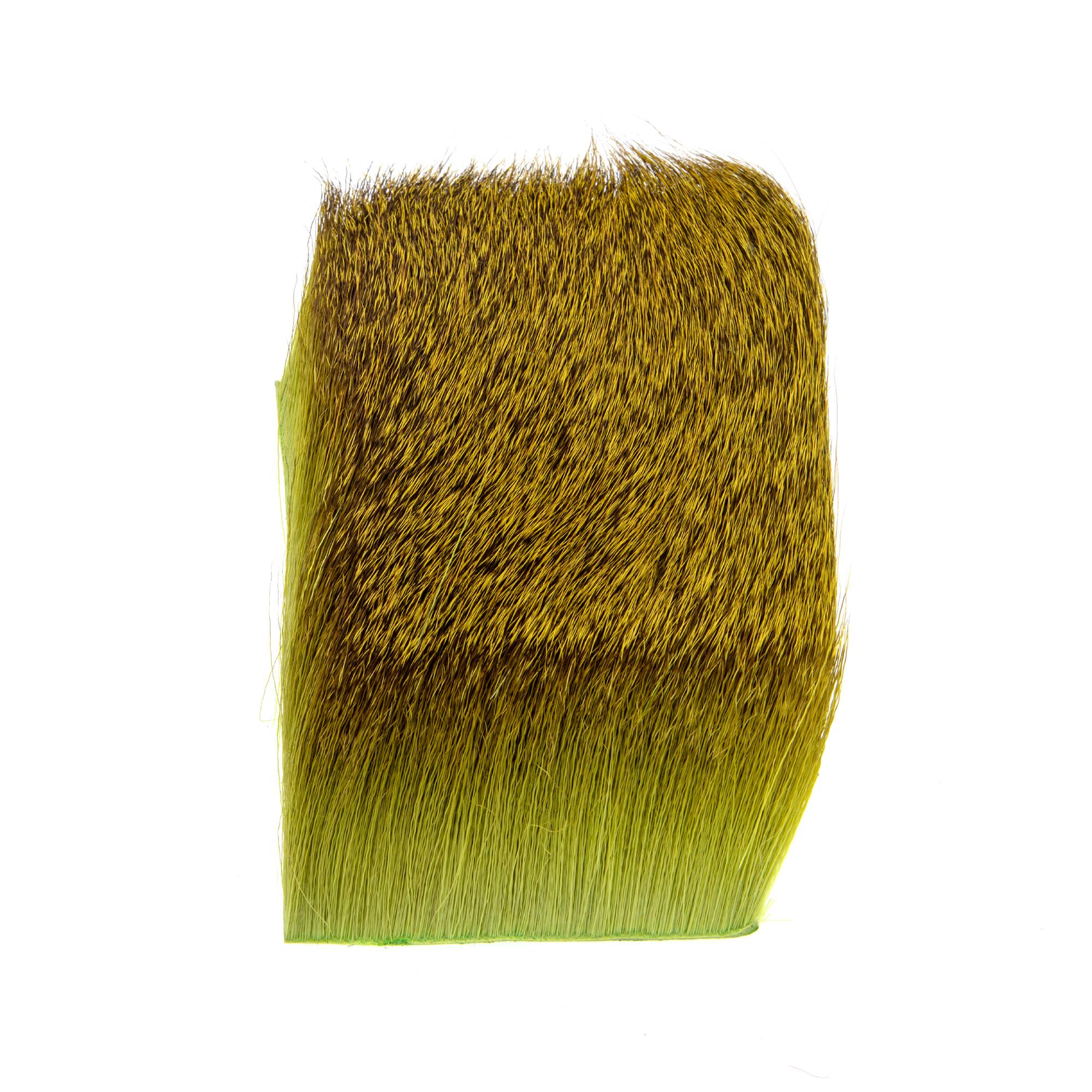 Yellow chartreuse Varner Big Bug Late Season Grade 1 deer hair for high-visibility bass bugs