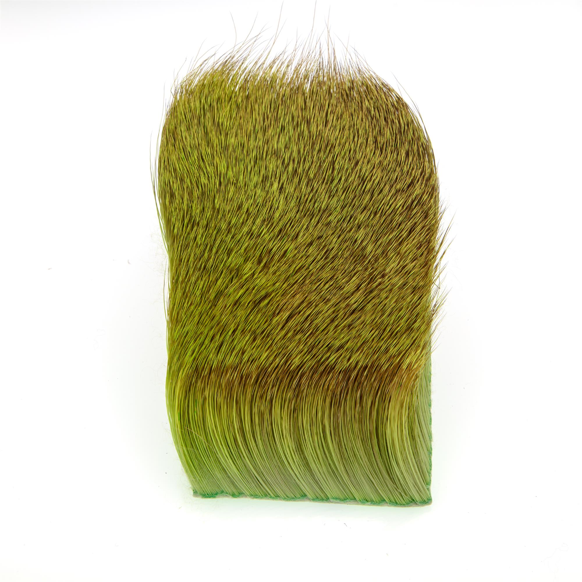 Chartreuse Varner Big Bug Late Season Grade 2 deer hair for bright bass bugs and predator flies