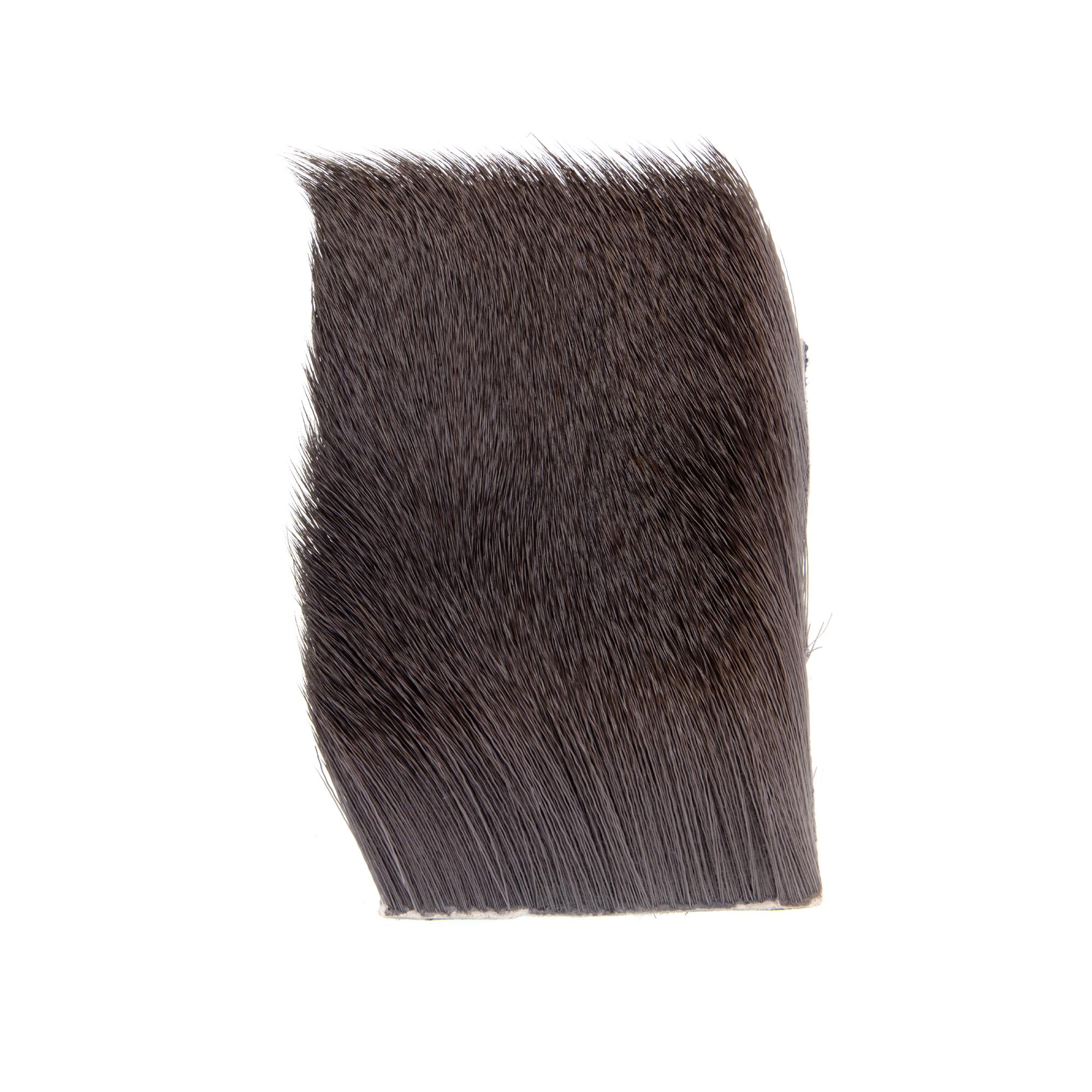 Gray late season deer hair patch for stacked deer hair heads and buoyant fly patterns