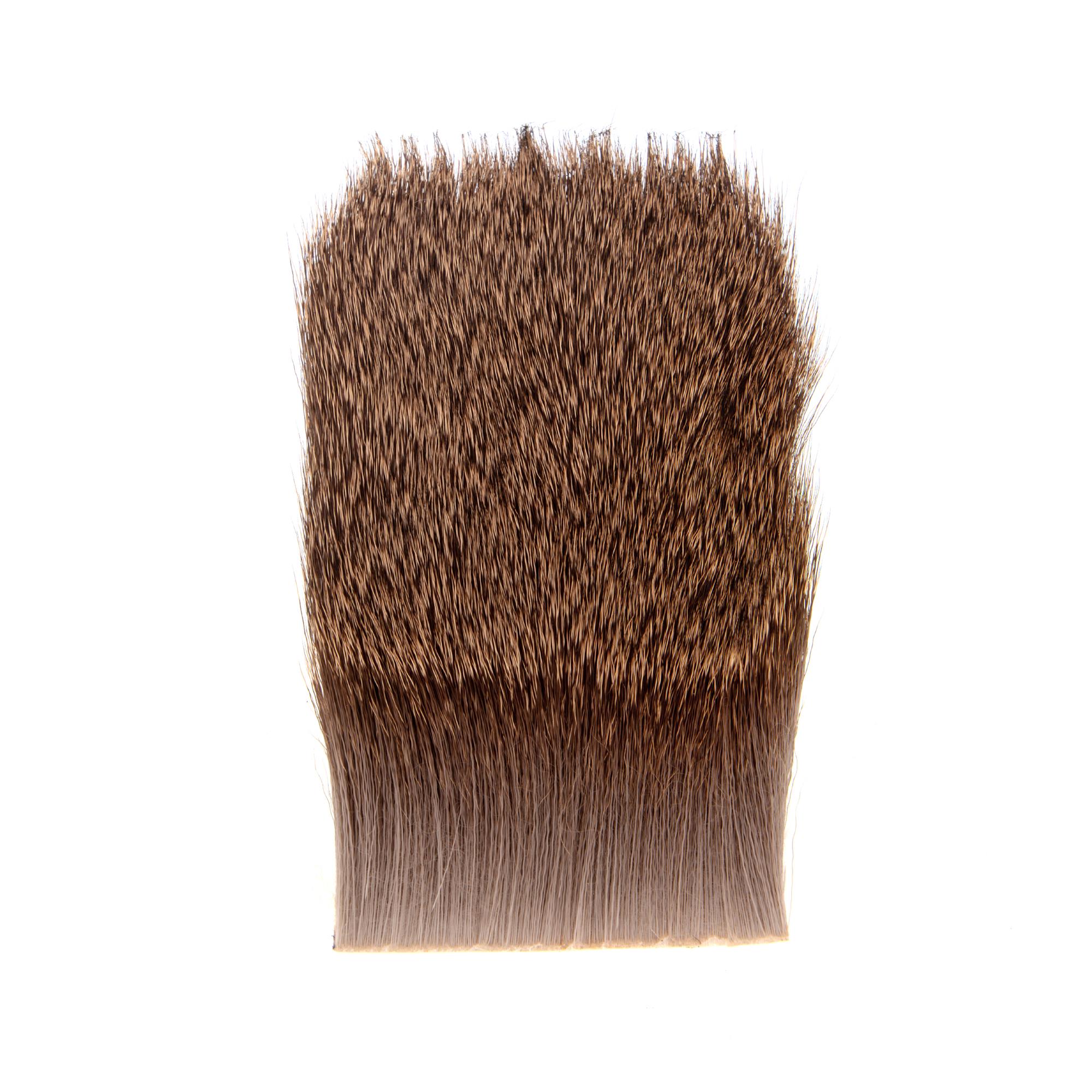 Varner natural deer hair fly tying patch for spinning, stacking, and trimming large fly heads