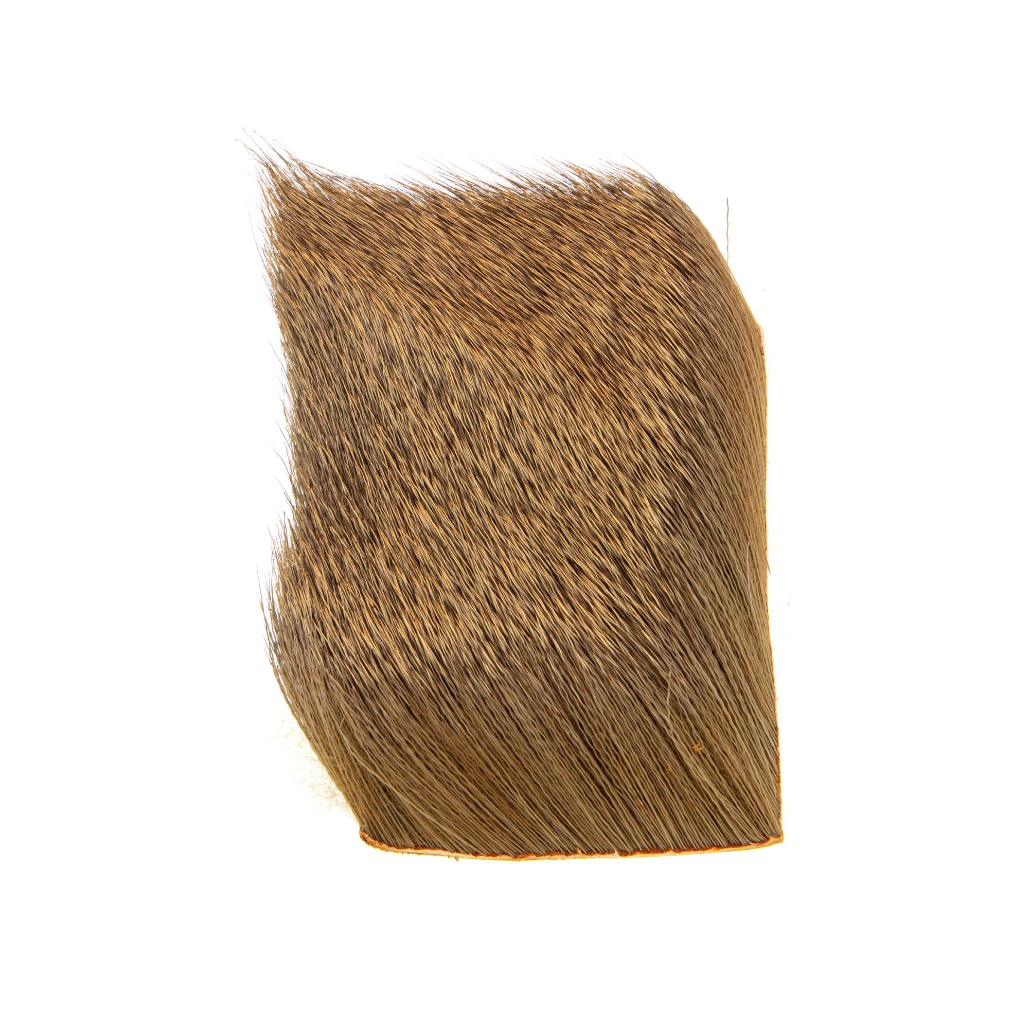 Varner olive drab deer hair fly tying patch for spinning and stacking large fly heads