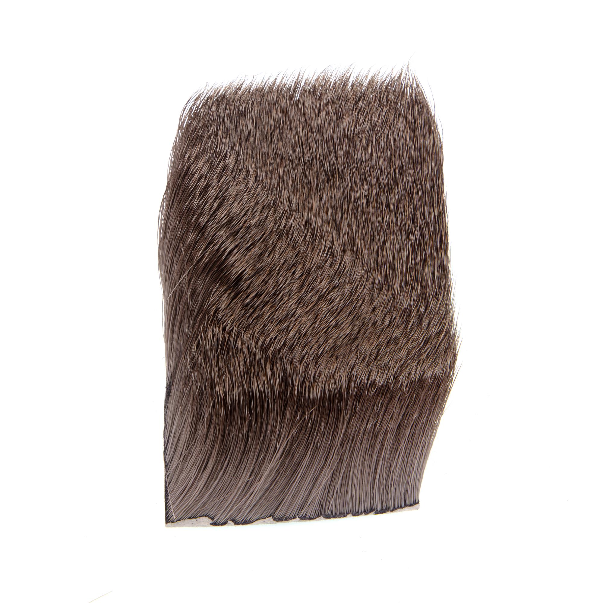 Varner pearl grey deer hair fly tying patch for spinning poppers, divers, and sliders