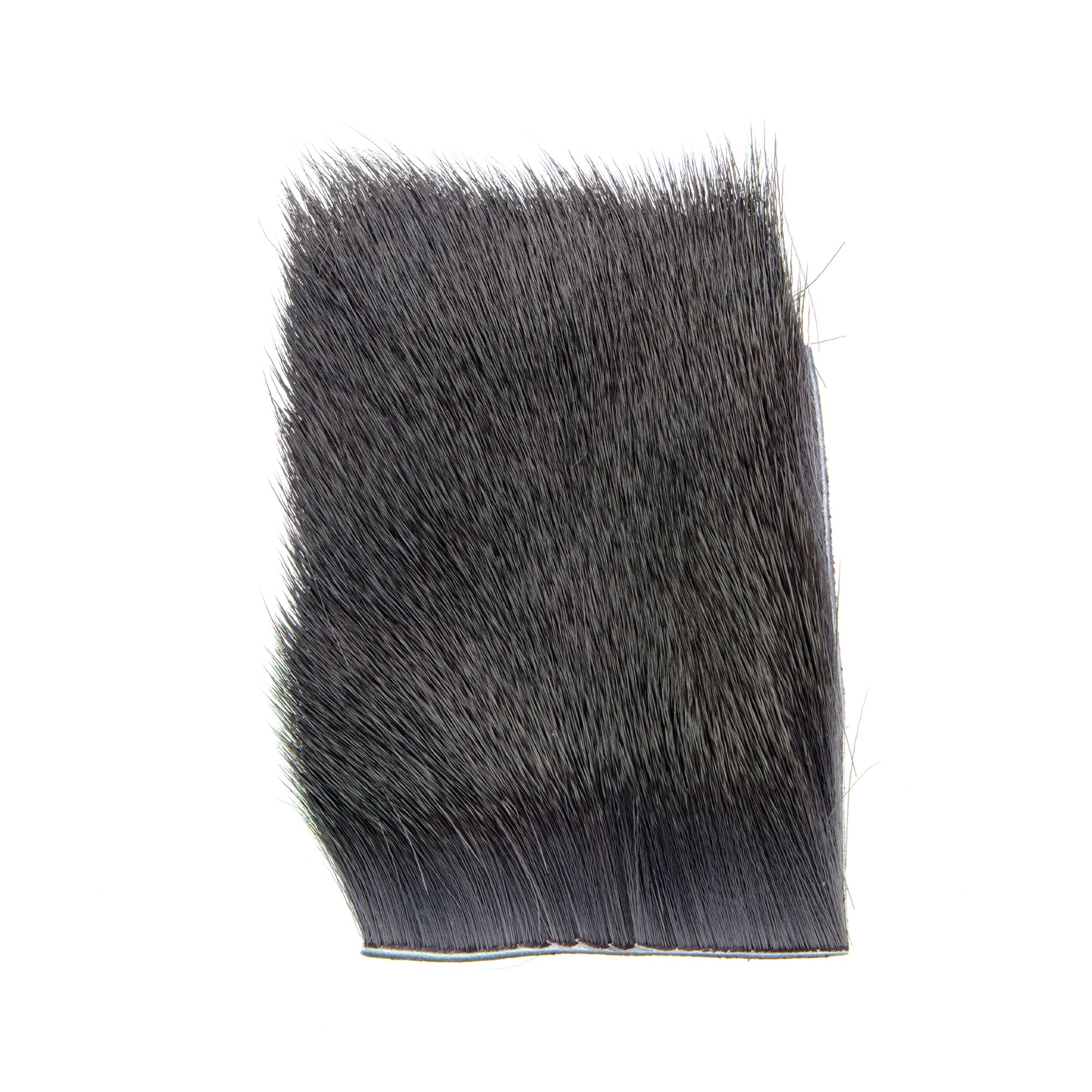 Charcoal Grey Varner Big Bug Late Season Grade 1 deer hair patch for musky flies and oversized streamers