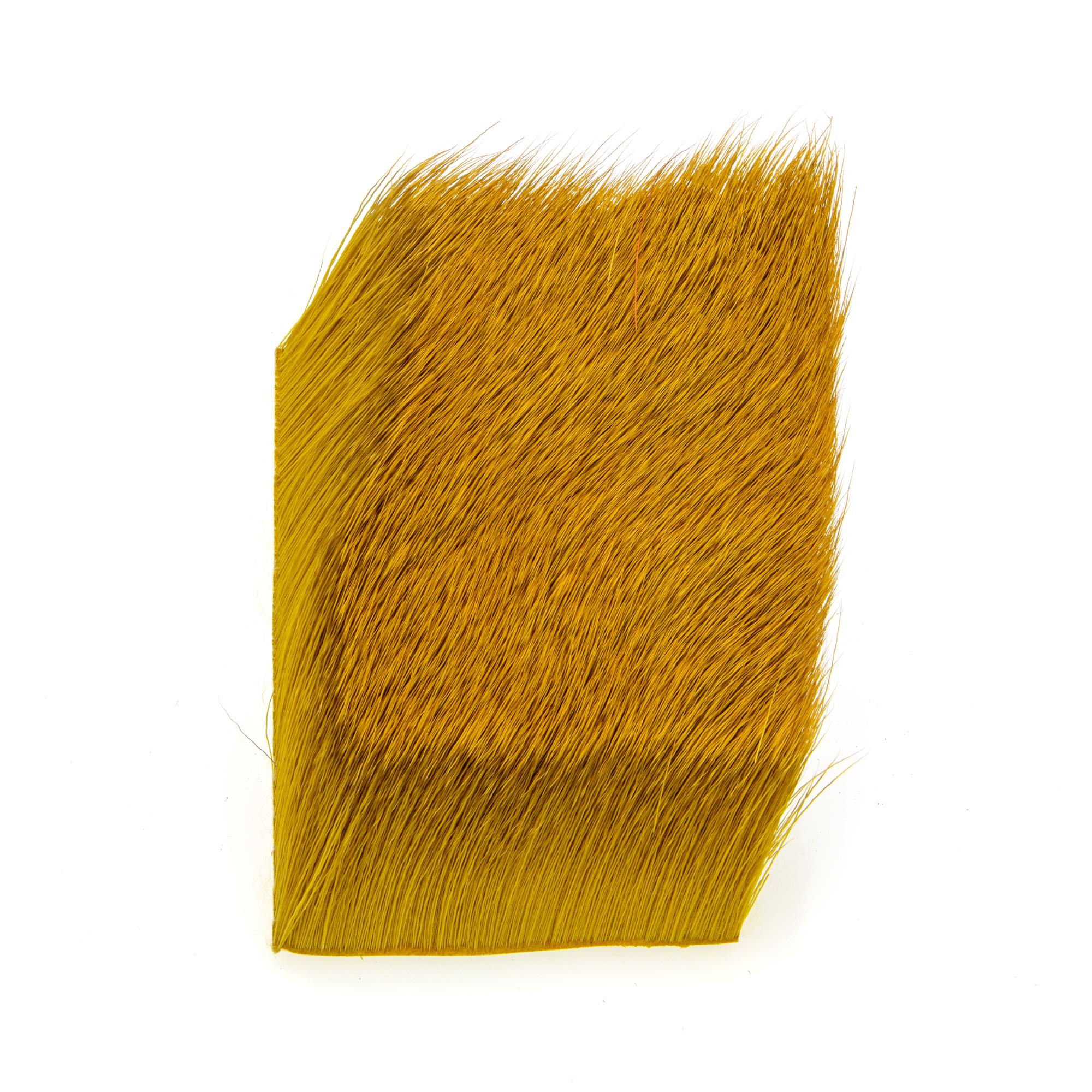 Yellow Varner Big Bug Late Season Grade 1 hollow deer hair for bright bass bugs and poppers