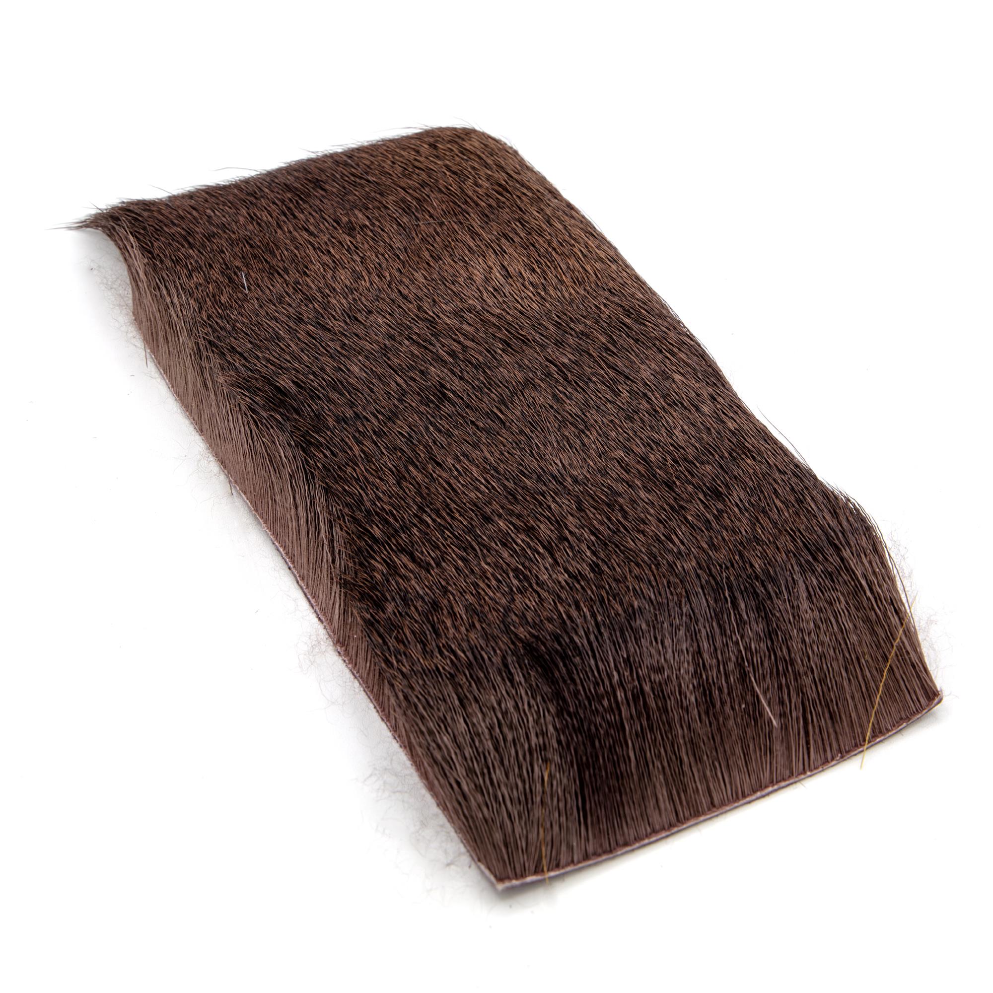 Varner brown deer hair fly tying material for poppers, divers, sliders, and muddler heads