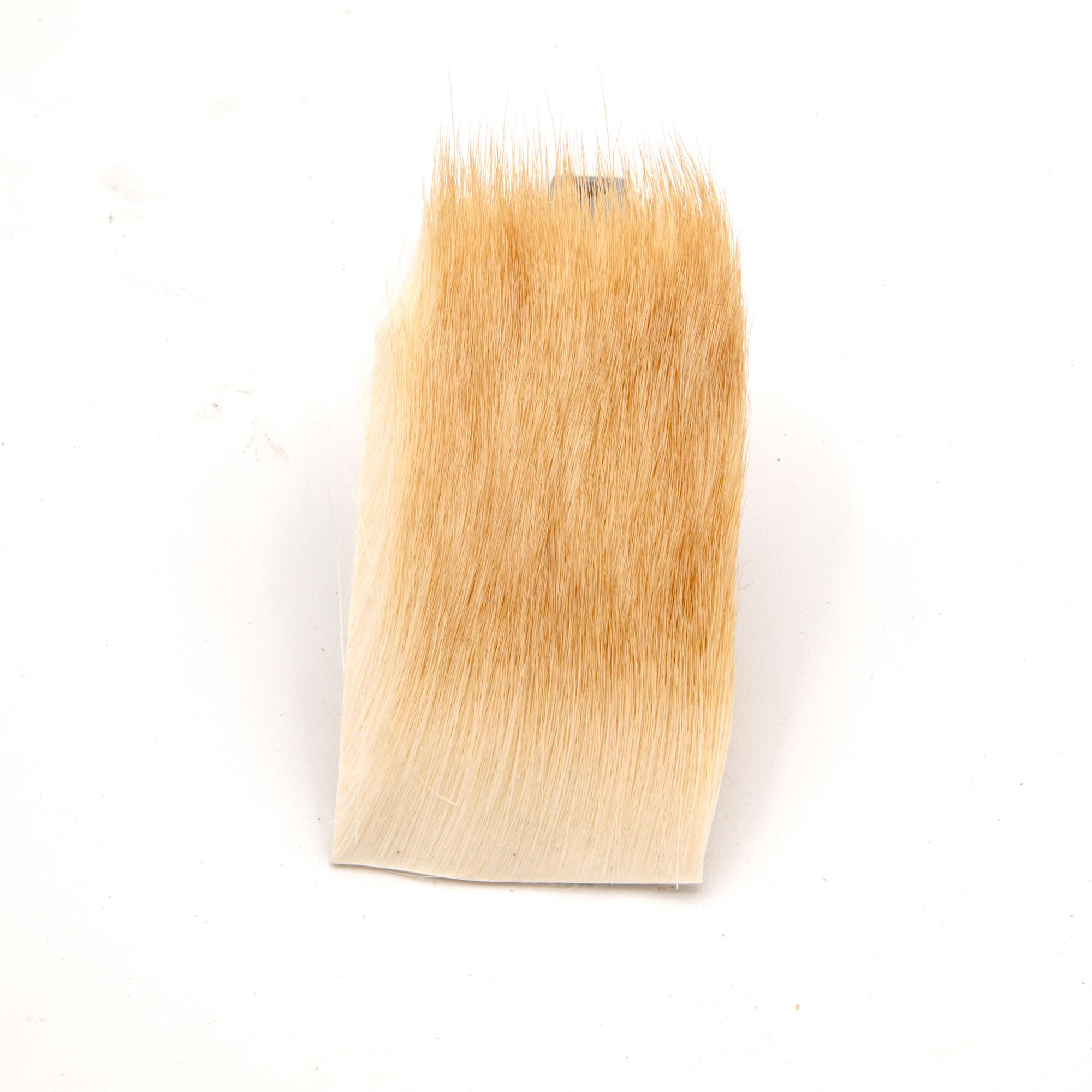 Bleached Varner Short Fine Deer Hair for delicate dry flies, comparaduns, and X-Caddis patterns